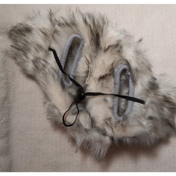 Gray Tweed Trapper Dog Hat - L/XL - Faux Fur - Boots & Barkley - NWT - Picture 4 of 10